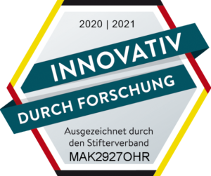 Innovativ durch Forschung Siegel 2020-2021 mako-innovation-durch-forschung-2021-siegel