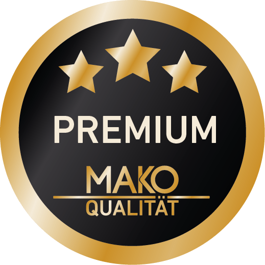 MAKO Premium Qualität Label